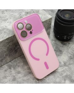 Maska PASTELPOP MagSafe za iPhone 15 Pro, roza