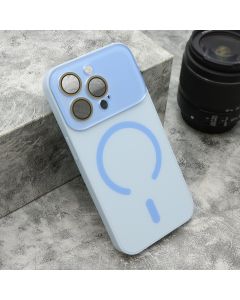 Maska PASTELPOP MagSafe za iPhone 15 Pro, plava