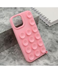 Maska OCTOBUDDY za iPhone 15, roza