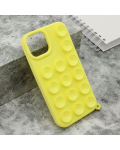 Maska OCTOBUDDY za iPhone 15, žuta