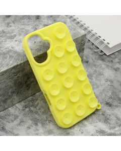 Maska OCTOBUDDY za iPhone 16, žuta