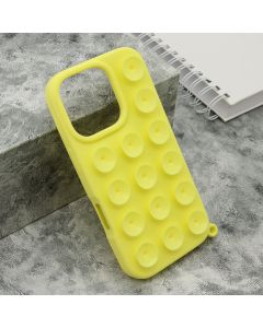 Maska OCTOBUDDY za iPhone 16 Pro, žuta