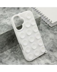 Maska OCTOBUDDY za iPhone 17, bela