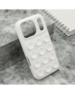 Maska OCTOBUDDY za iPhone 17 Pro, bela