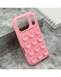 Maska OCTOBUDDY za iPhone 17 Pro, roza