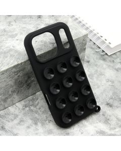 Maska OCTOBUDDY za iPhone 17 Pro, crna