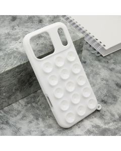 Maska OCTOBUDDY za iPhone 17 Pro Max, bela