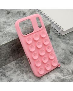 Maska OCTOBUDDY za iPhone 17 Pro Max, roza