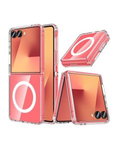 Futrola STANDARD MagSafe za Samsung F751B Galaxy Z Flip 7, providna (bela)