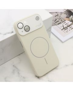 Maska PASTEL DREAMS MagSafe za iPhone 13, bela