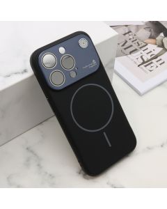 Maska PASTEL DREAMS MagSafe za iPhone 15 Pro, crna