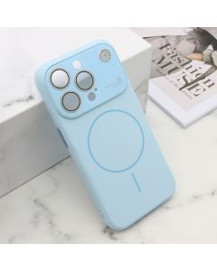 Maska PASTEL DREAMS MagSafe za iPhone 15 Pro, plava