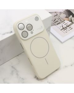 Maska PASTEL DREAMS MagSafe za iPhone 16 Pro, bela