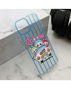 Maska PRINT PARTY za iPhone 15, plava