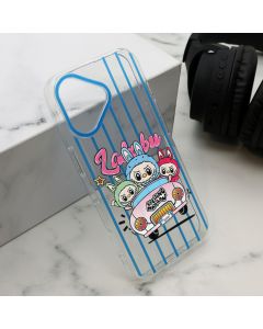 Maska PRINT PARTY za iPhone 16, plava - F122399