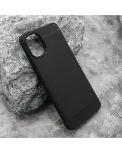 Maska za Samsung Galaxy A07 silikon BRUSHED crna