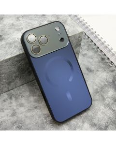 Futrola COLOR METAL Magsafe za iPhone 17 Pro Max, crna