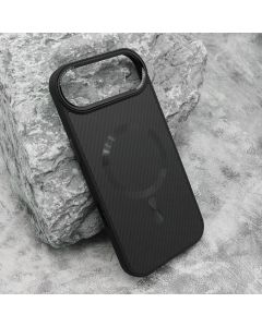 Futrola CARBON MagSafe za iphone AIR (6.6) crna (big camera)