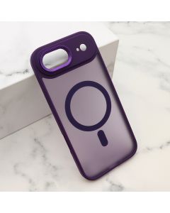 Maska za iPhone AIR (66) ljubičasta SILKY MagSafe II