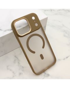 Futrola SILKY MagSafe II za iPhone 17 Pro Max, zlatna