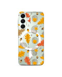 Maska za Samsung Galaxy A16 4G/A16 5G leaves silikonska PRINT MagSafe