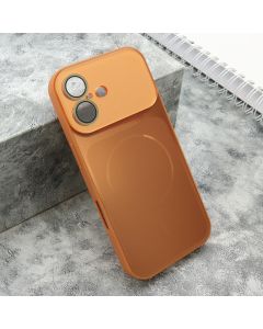 Futrola COLOR METAL MagSafe II za iPhone 17, narandžasta