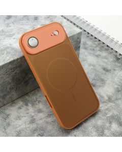 Futrola COLOR METAL MagSafe II za iPhone AIR, narandzasta