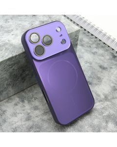 Futrola COLOR METAL MagSafe II za iPhone 17 Pro, ljubičasta