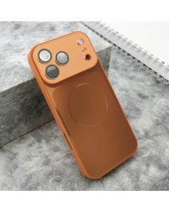 Futrola COLOR METAL MagSafe II za iPhone 17 Pro Max, narandžasta