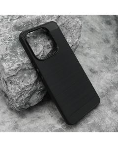 Futrola silikon BRUSHED za Honor X7d/Honor Smart 400 4G, crna
