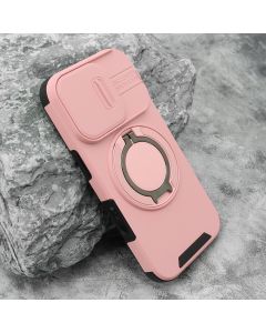 Futrola DEFENDER CAMSHIELD za iPhone 15 Pro, roza