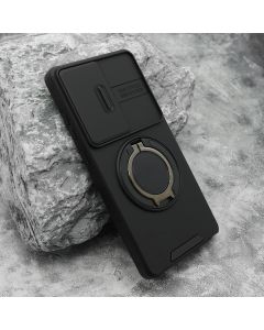 Maska za Samsung Galaxy S25 Ultra 5G DEFENDER CAMSHIELD crna