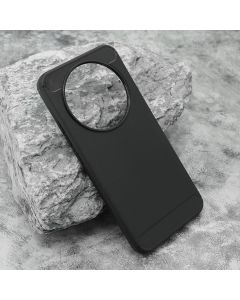 Futrola silikon BRUSHED za Honor Magic 8 lite, crna