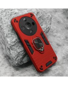 Maska Square ring za Honor X9D/Magic 8 LIte, crvena