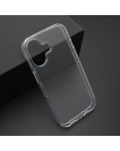 Futrola COLOR FRAME za iPhone 17, srebrna (providna)