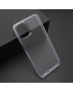 Maska za Samsung Galaxy A07 COLOR FRAME srebrna (providna)