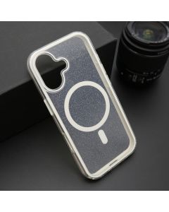 Futrola CRYSTAL MagSafe za iPhone 17, bela