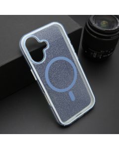 Futrola CRYSTAL MagSafe za iPhone 17, plava