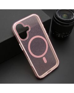 Futrola CRYSTAL MagSafe za iPhone 17, roza