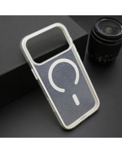 Futrola CRYSTAL MagSafe za iPhone 17 Pro Max, bela