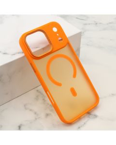 Futrola SILKY MagSafe II za iPhone 17 Pro Max, narandžasta