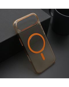 Futrola AMBER CLEAR MagSafe za iPhone 17AIR, narandžasta
