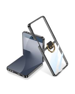 Futrola RING LINES za Samsung F751B Galaxy Z Flip 7 5G, crna (GKK case)