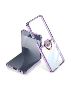 Futrola RING LINES za Samsung F751B Galaxy Z Flip 7 5G, ljubičasta (GKK case)