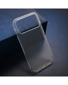 Futrola silikon CLEAR za iPhone 17 Pro Max, providna (big camera)