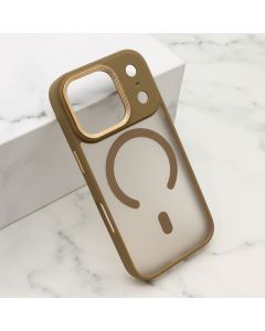 Futrola SILKY MagSafe II za iPhone 17 Pro, braon