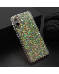 Maska za Samsung Galaxy A07 narandžasta CRYSTAL GLOW