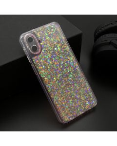 Maska za Samsung Galaxy A07 CRYSTAL GLOW roze