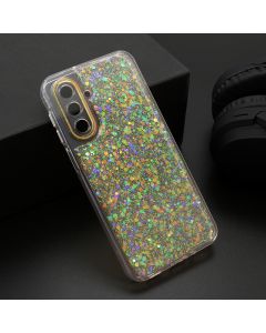 Maska za Samsung Galaxy A17 4G/5G narandžasta CRYSTAL GLOW