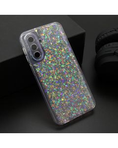 Maska za Samsung Galaxy A17 4G/5G ljubičasta CRYSTAL GLOW